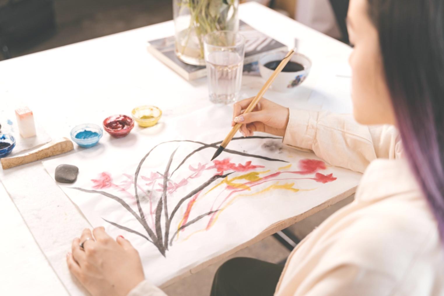 Atelier de dessin avec techniques avancées